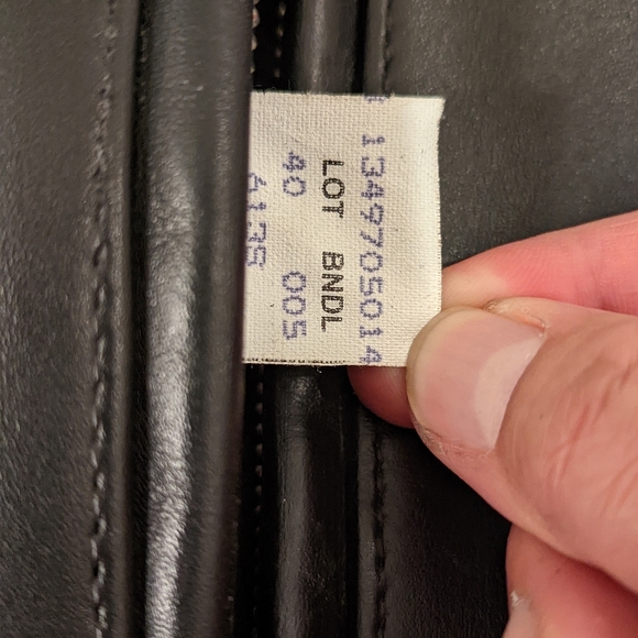 SCHOTT LEATHER PERFECTO - 613S - SIZE 40 (MEDIUM) - Picture 4 of 8